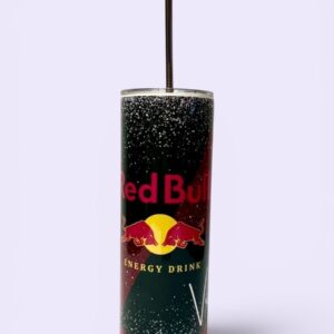 Red Bull Black and Red Tumbler